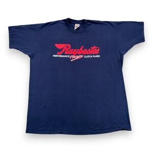Vintage Raybestos Shirt Adult 3XL XXXL Blue Automotive Racing Parts USA 90s